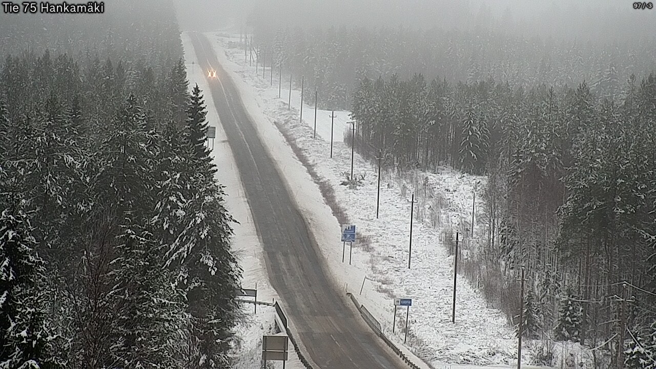 Weather Camera Image Road 75 Rautavaara, Hankamäki, Rautavaara, Pohjois-Savo