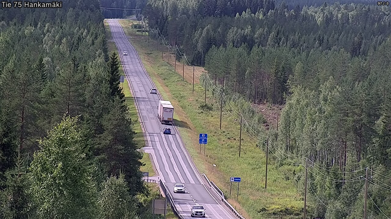 Kelikamerat Kuva Tie 75 Rautavaara, Hankamäki, Rautavaara, Pohjois-Savo