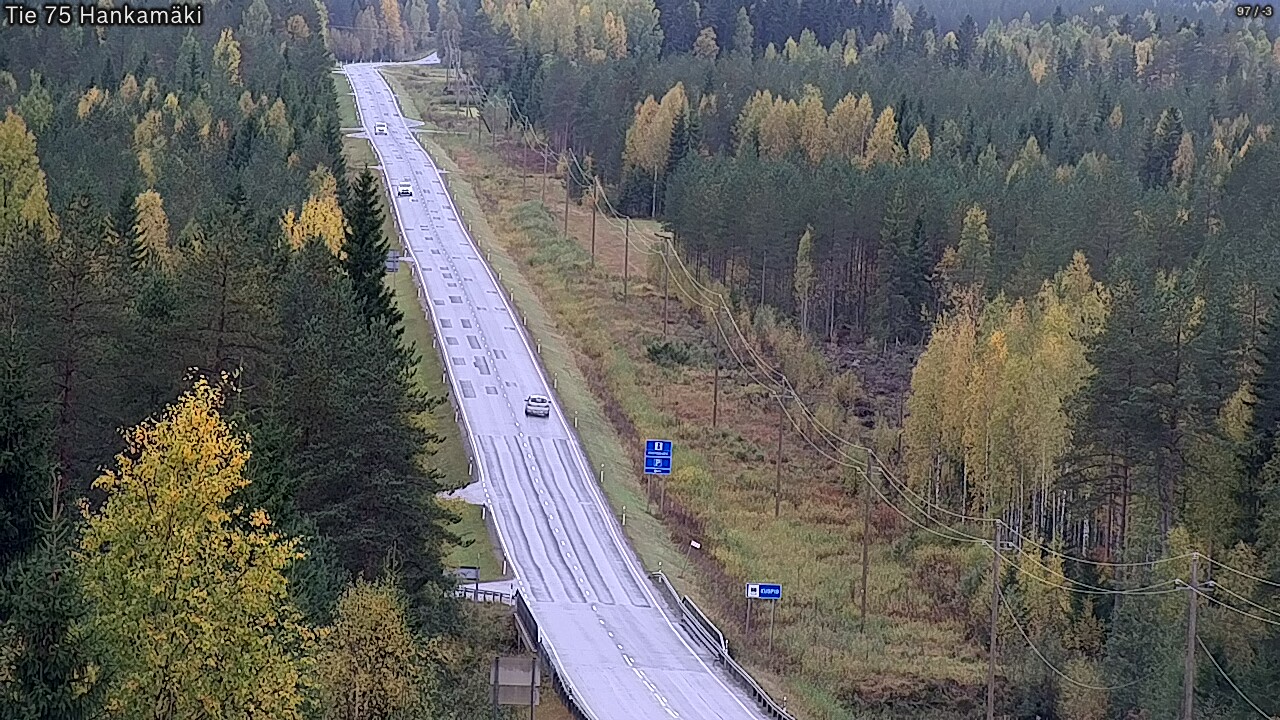 Kelikamerat Kuva Tie 75 Rautavaara, Hankamäki, Rautavaara, Pohjois-Savo