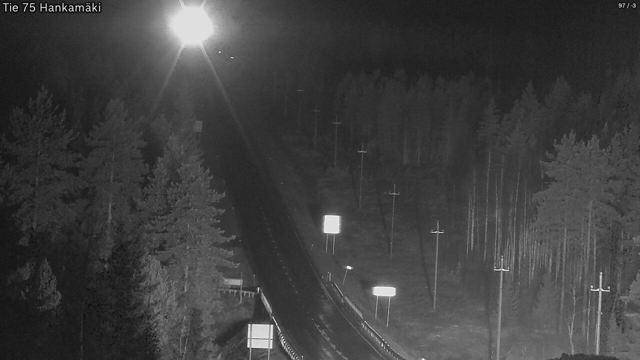 Weather Camera Image Väg 75 Rautavaara, Hankamäki, Rautavaara, Pohjois-Savo