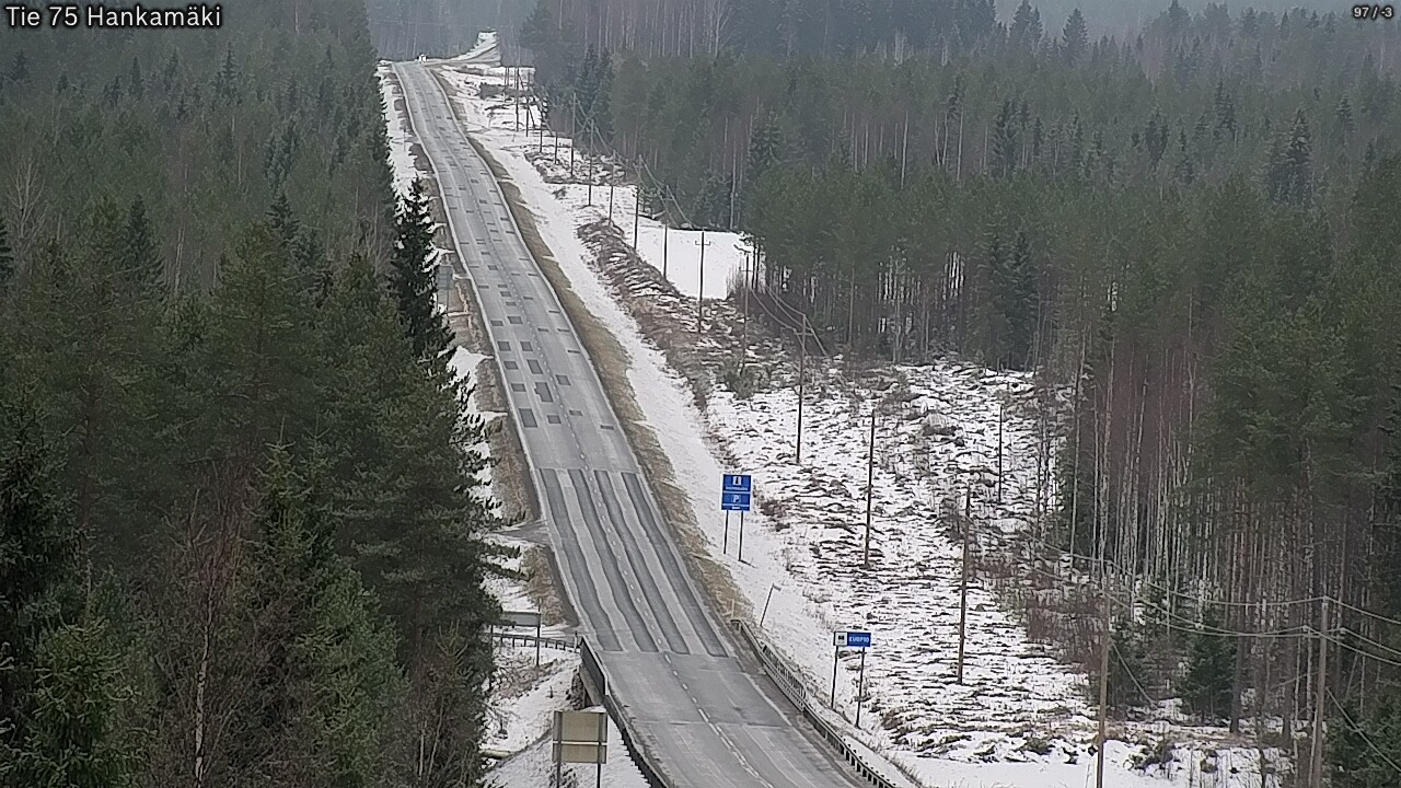 Kelikamerat Kuva Tie 75 Rautavaara, Hankamäki, Rautavaara, Pohjois-Savo