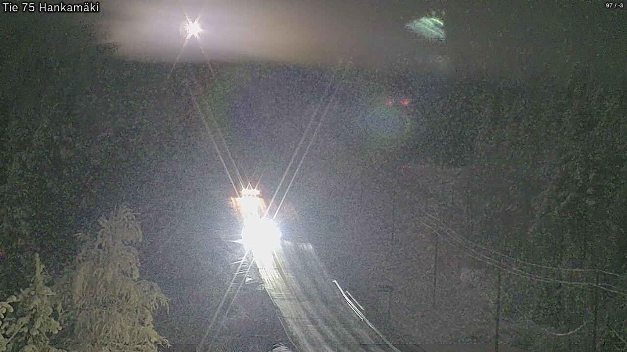 Weather Camera Image Väg 75 Rautavaara, Hankamäki, Rautavaara, Pohjois-Savo