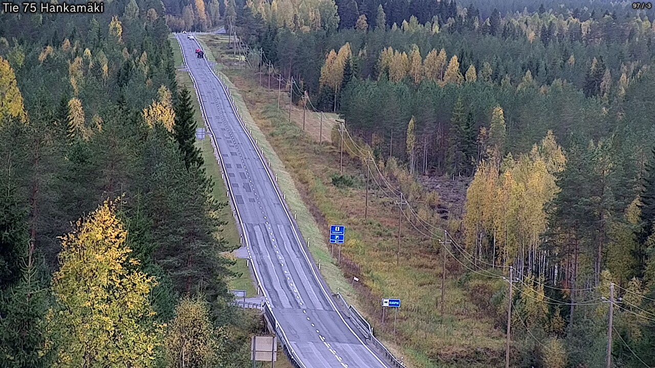 Weather Camera Image Road 75 Rautavaara, Hankamäki, Rautavaara, Pohjois-Savo