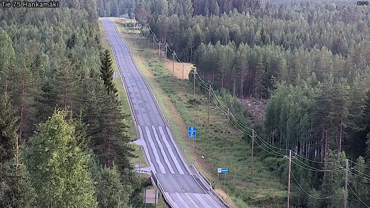 Kelikamerat Kuva Tie 75 Rautavaara, Hankamäki, Rautavaara, Pohjois-Savo