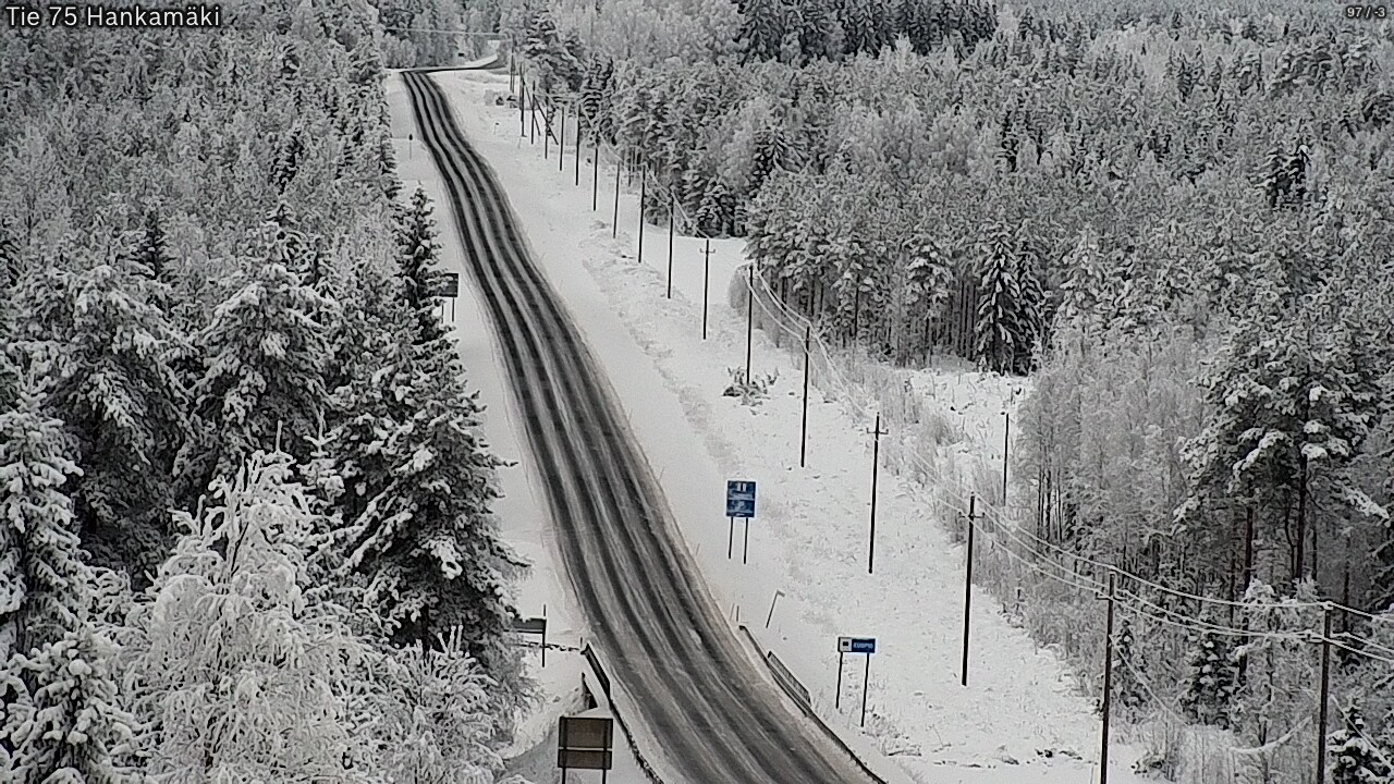 Kelikamerat Kuva Tie 75 Rautavaara, Hankamäki, Rautavaara, Pohjois-Savo