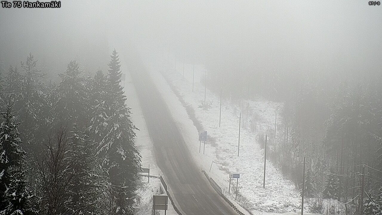 Weather Camera Image Road 75 Rautavaara, Hankamäki, Rautavaara, Pohjois-Savo