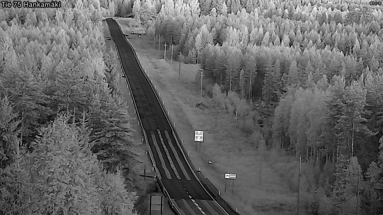 Kelikamerat Kuva Tie 75 Rautavaara, Hankamäki, Rautavaara, Pohjois-Savo