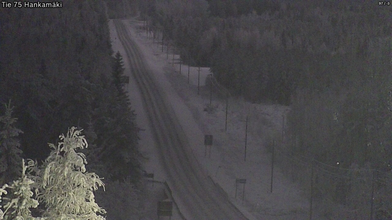 Kelikamerat Kuva Tie 75 Rautavaara, Hankamäki, Rautavaara, Pohjois-Savo
