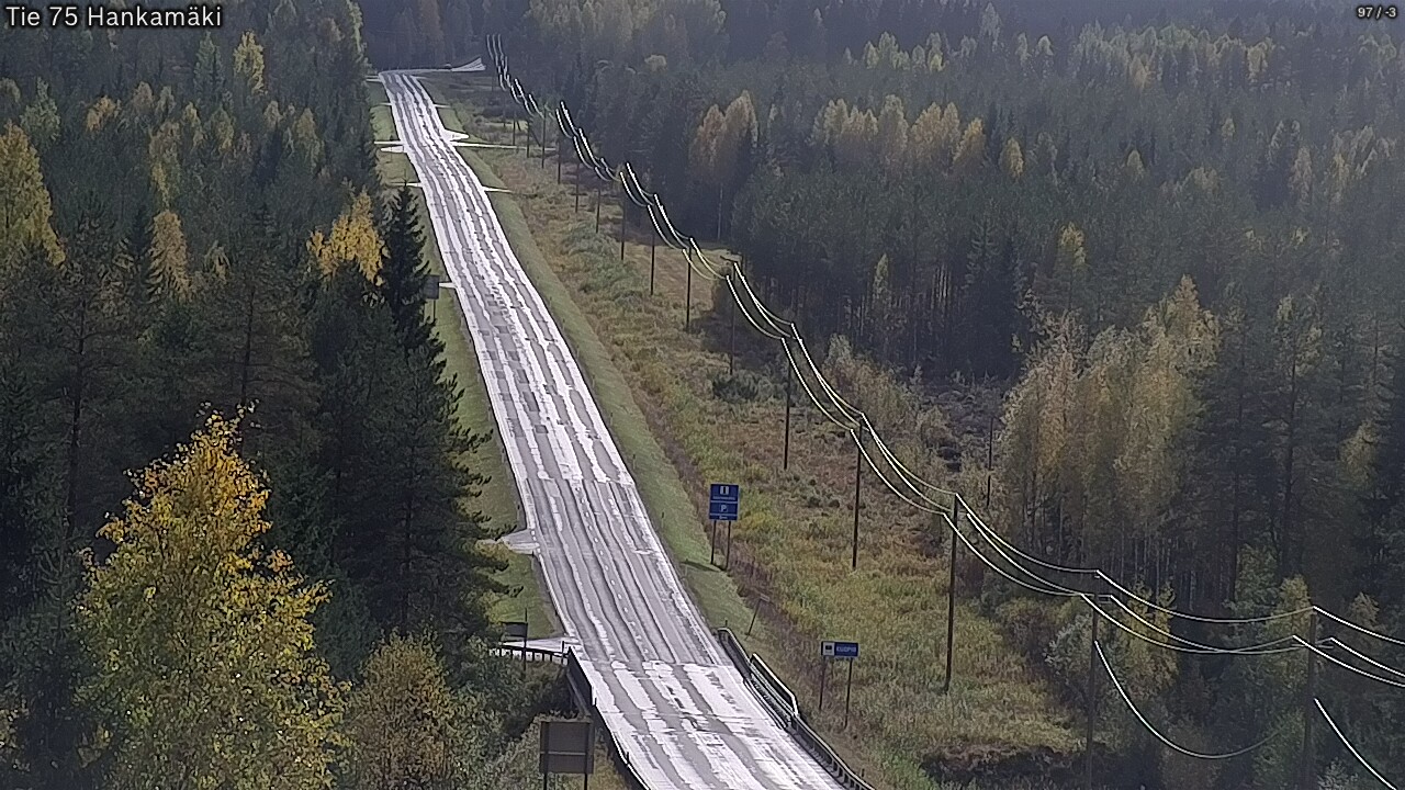 Kelikamerat Kuva Tie 75 Rautavaara, Hankamäki, Rautavaara, Pohjois-Savo