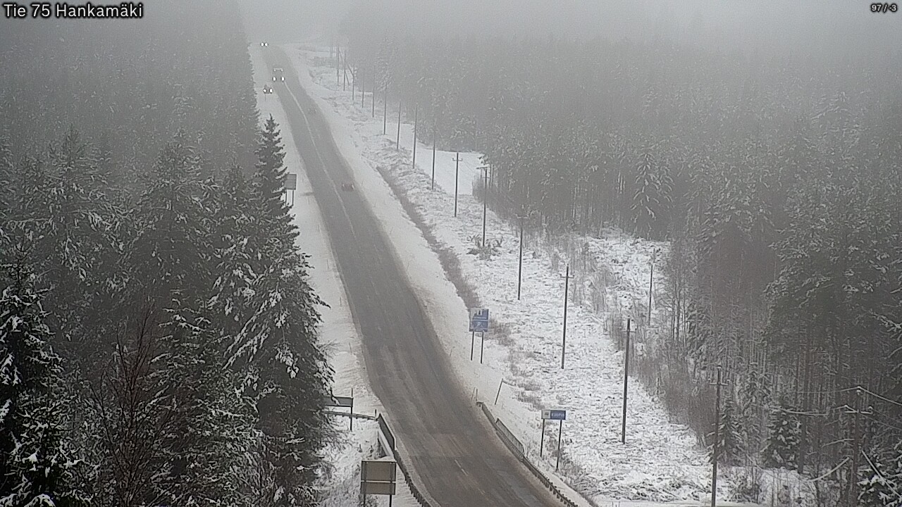 Weather Camera Image Road 75 Rautavaara, Hankamäki, Rautavaara, Pohjois-Savo