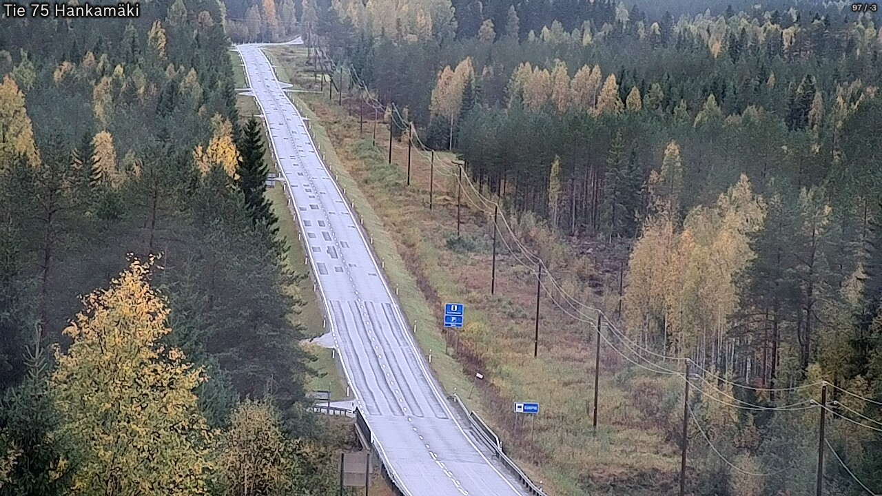 Kelikamerat Kuva Tie 75 Rautavaara, Hankamäki, Rautavaara, Pohjois-Savo