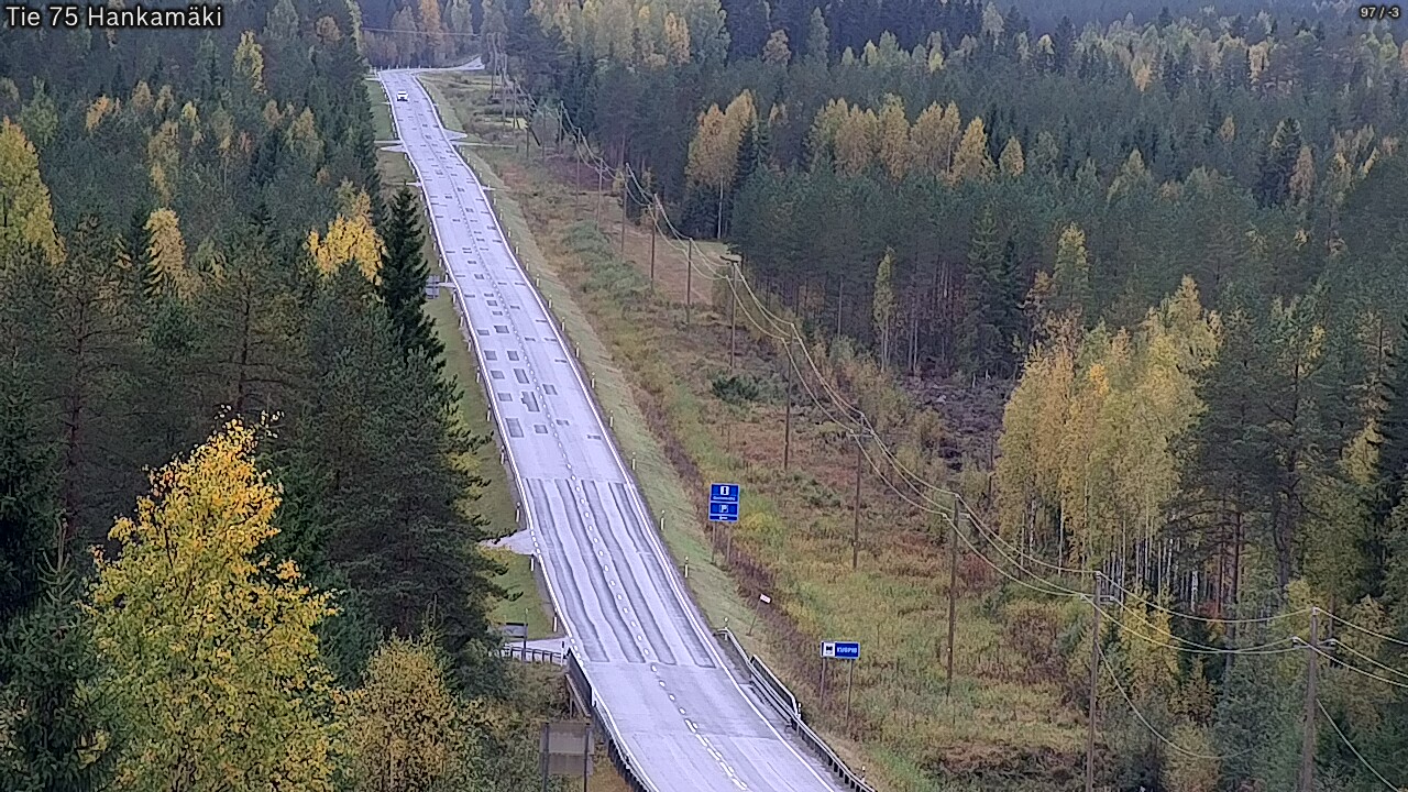 Kelikamerat Kuva Tie 75 Rautavaara, Hankamäki, Rautavaara, Pohjois-Savo