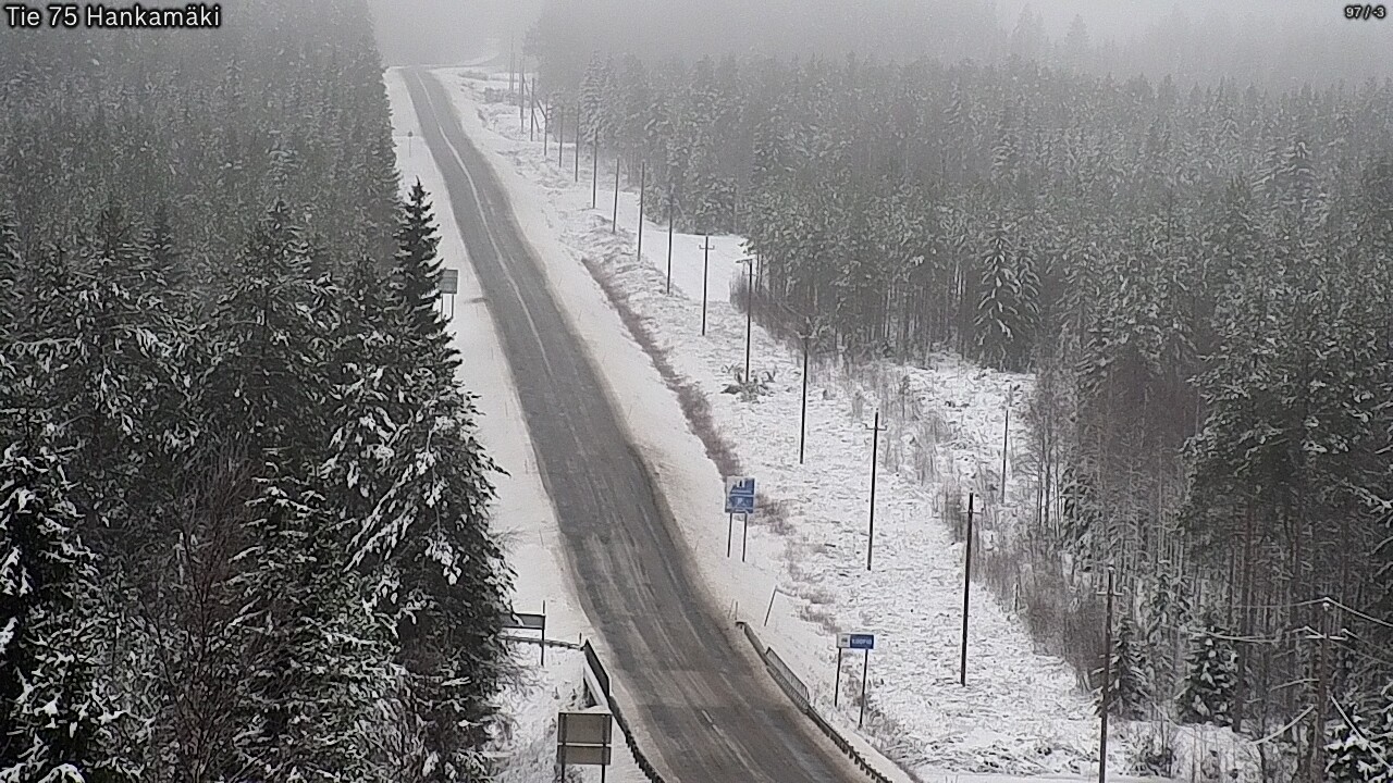 Weather Camera Image Road 75 Rautavaara, Hankamäki, Rautavaara, Pohjois-Savo