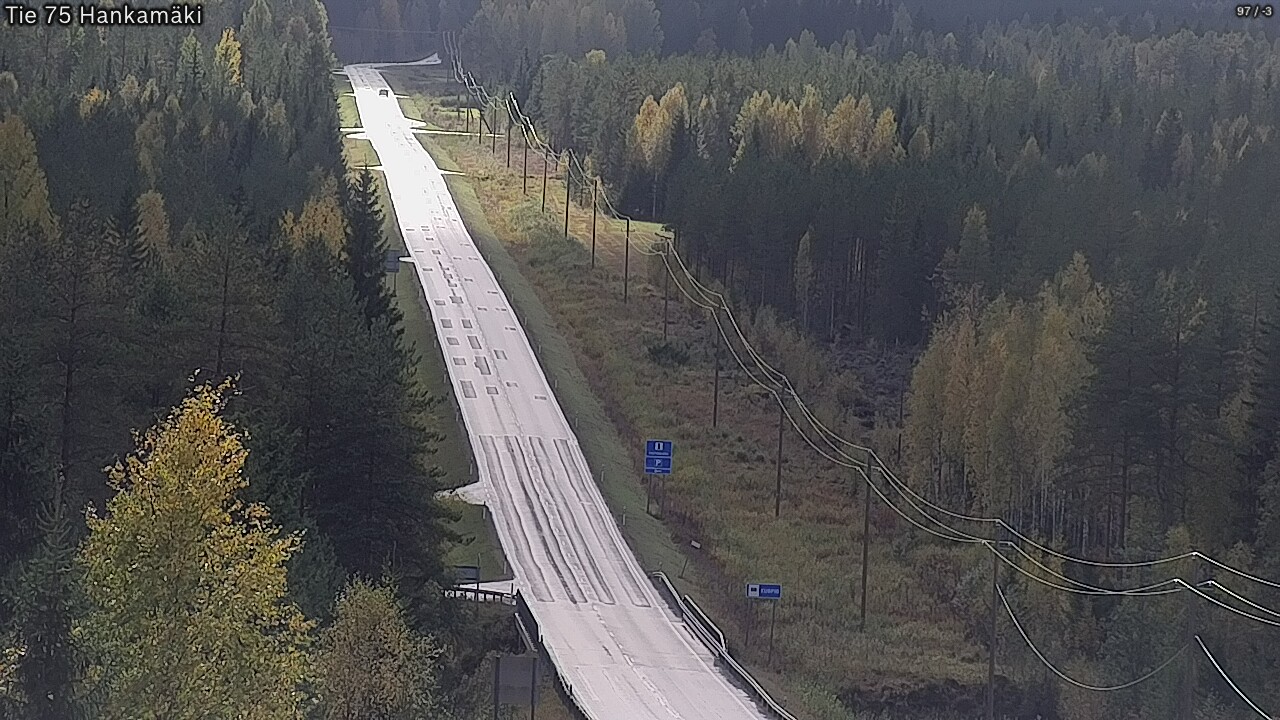 Kelikamerat Kuva Tie 75 Rautavaara, Hankamäki, Rautavaara, Pohjois-Savo