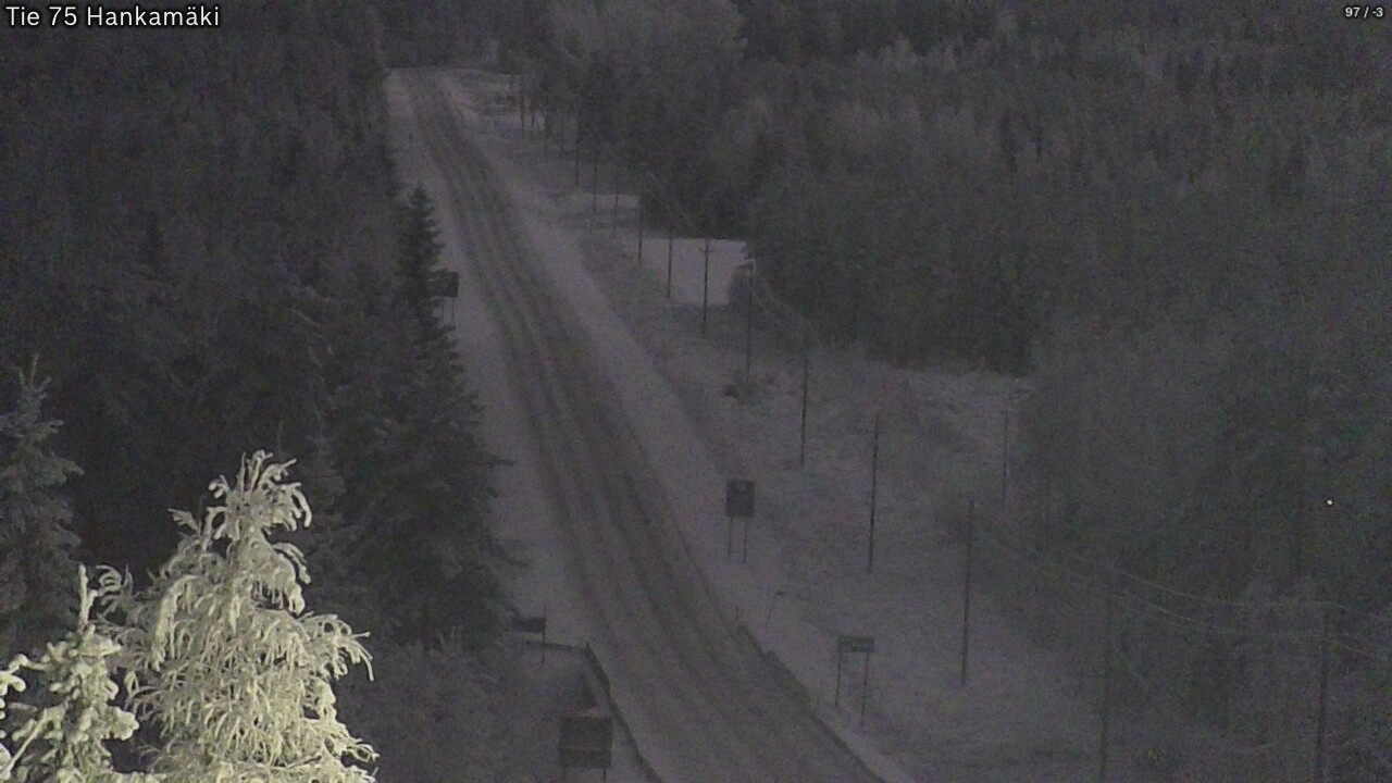 Kelikamerat Kuva Tie 75 Rautavaara, Hankamäki, Rautavaara, Pohjois-Savo