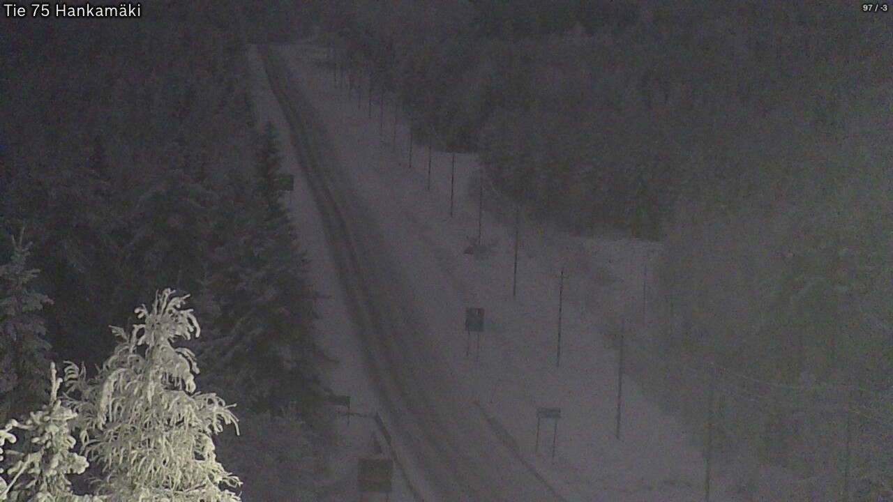 Kelikamerat Kuva Tie 75 Rautavaara, Hankamäki, Rautavaara, Pohjois-Savo