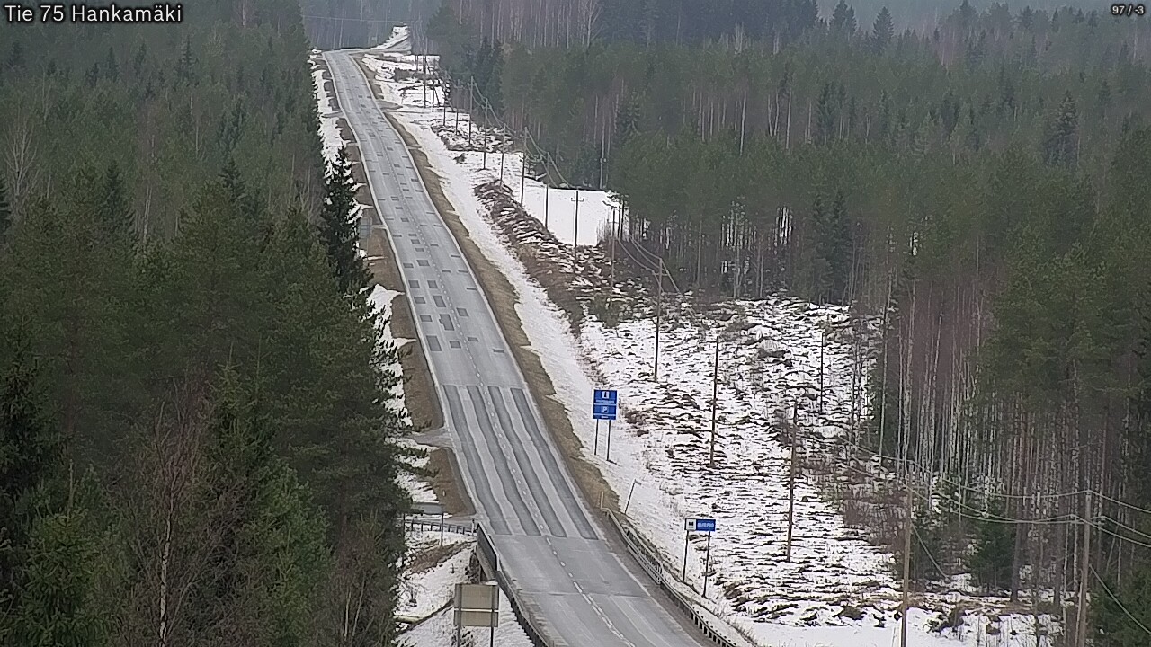 Kelikamerat Kuva Tie 75 Rautavaara, Hankamäki, Rautavaara, Pohjois-Savo