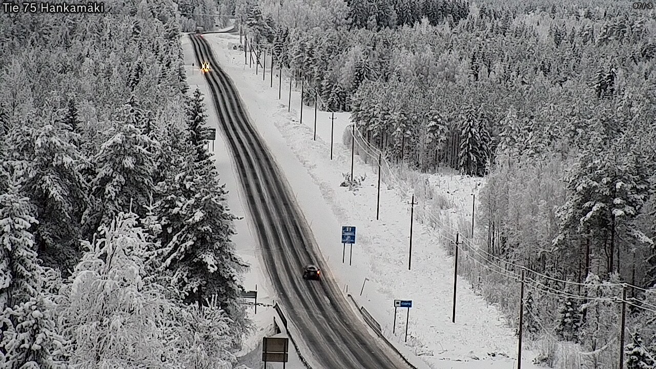 Kelikamerat Kuva Tie 75 Rautavaara, Hankamäki, Rautavaara, Pohjois-Savo