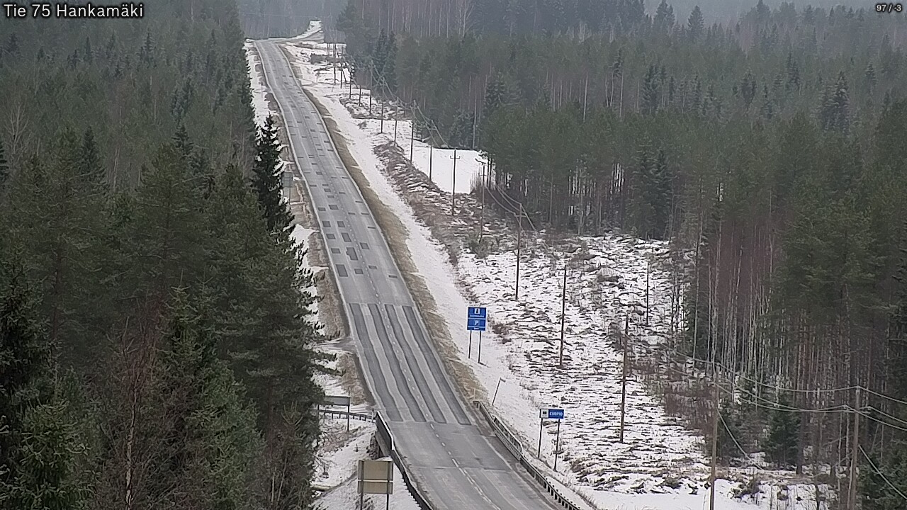 Kelikamerat Kuva Tie 75 Rautavaara, Hankamäki, Rautavaara, Pohjois-Savo
