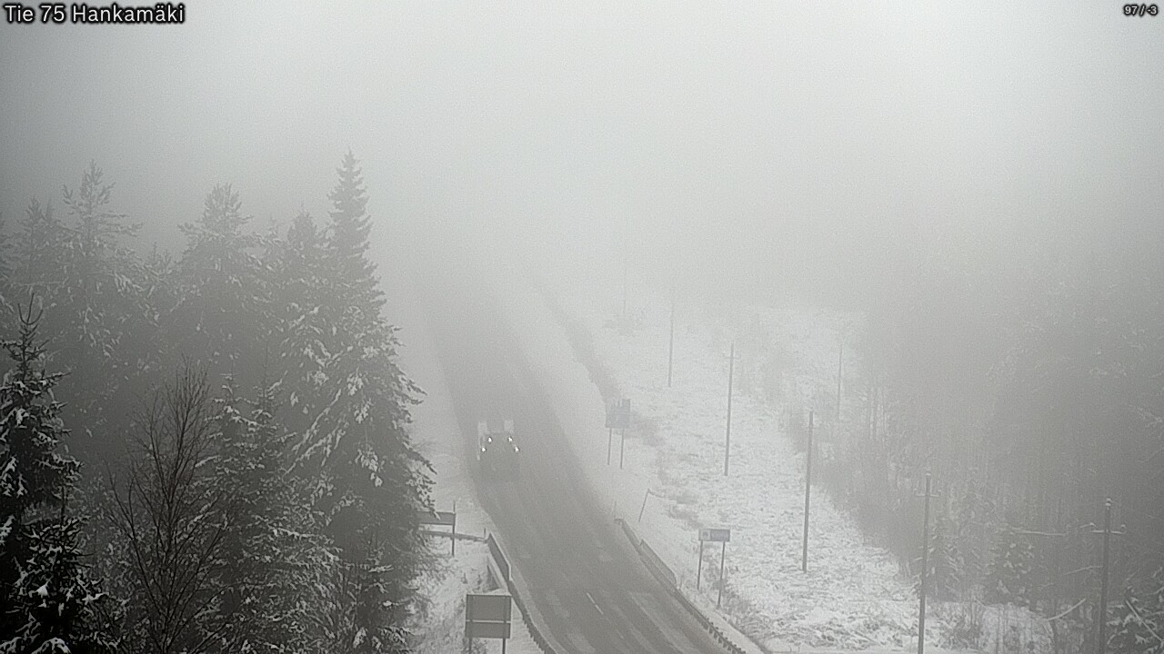 Weather Camera Image Road 75 Rautavaara, Hankamäki, Rautavaara, Pohjois-Savo