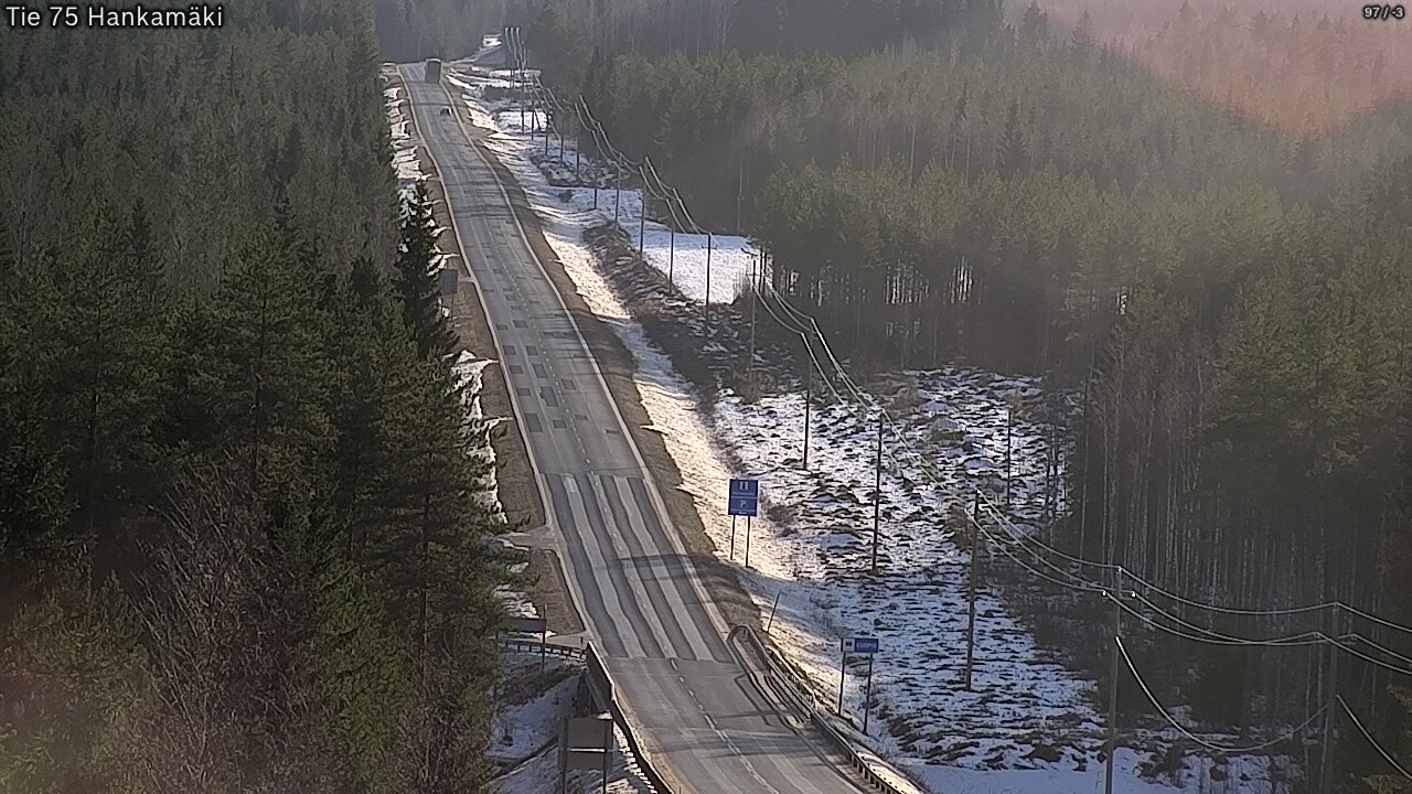 Kelikamerat Kuva Tie 75 Rautavaara, Hankamäki, Rautavaara, Pohjois-Savo