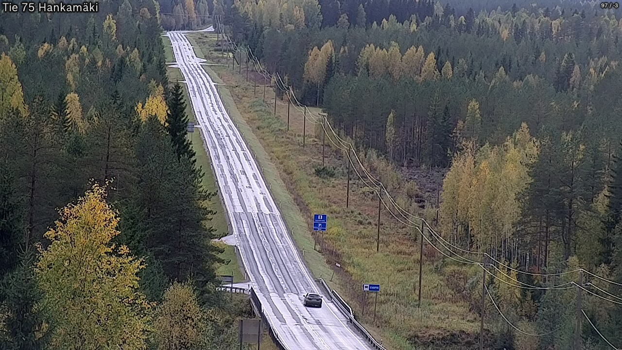 Kelikamerat Kuva Tie 75 Rautavaara, Hankamäki, Rautavaara, Pohjois-Savo