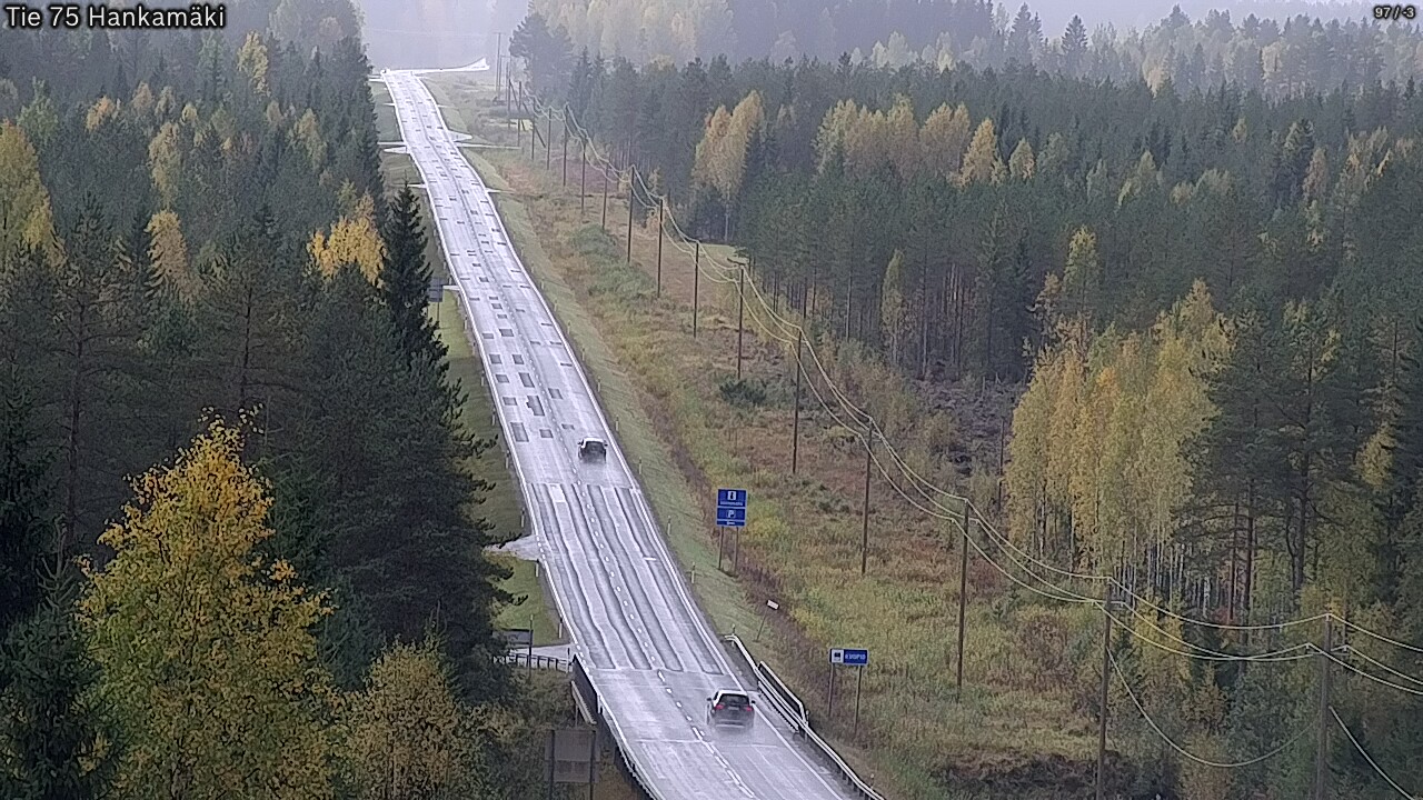 Kelikamerat Kuva Tie 75 Rautavaara, Hankamäki, Rautavaara, Pohjois-Savo