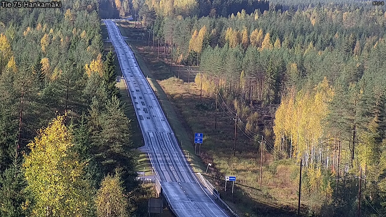 Weather Camera Image Road 75 Rautavaara, Hankamäki, Rautavaara, Pohjois-Savo
