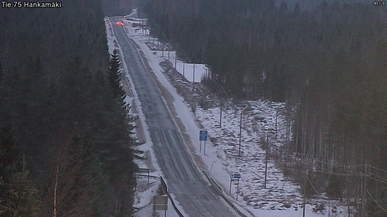 Kelikamerat Kuva Tie 75 Rautavaara, Hankamäki, Rautavaara, Pohjois-Savo