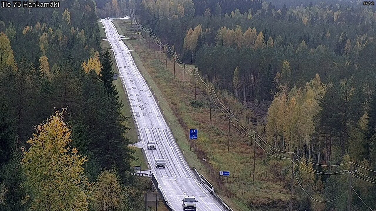 Kelikamerat Kuva Tie 75 Rautavaara, Hankamäki, Rautavaara, Pohjois-Savo