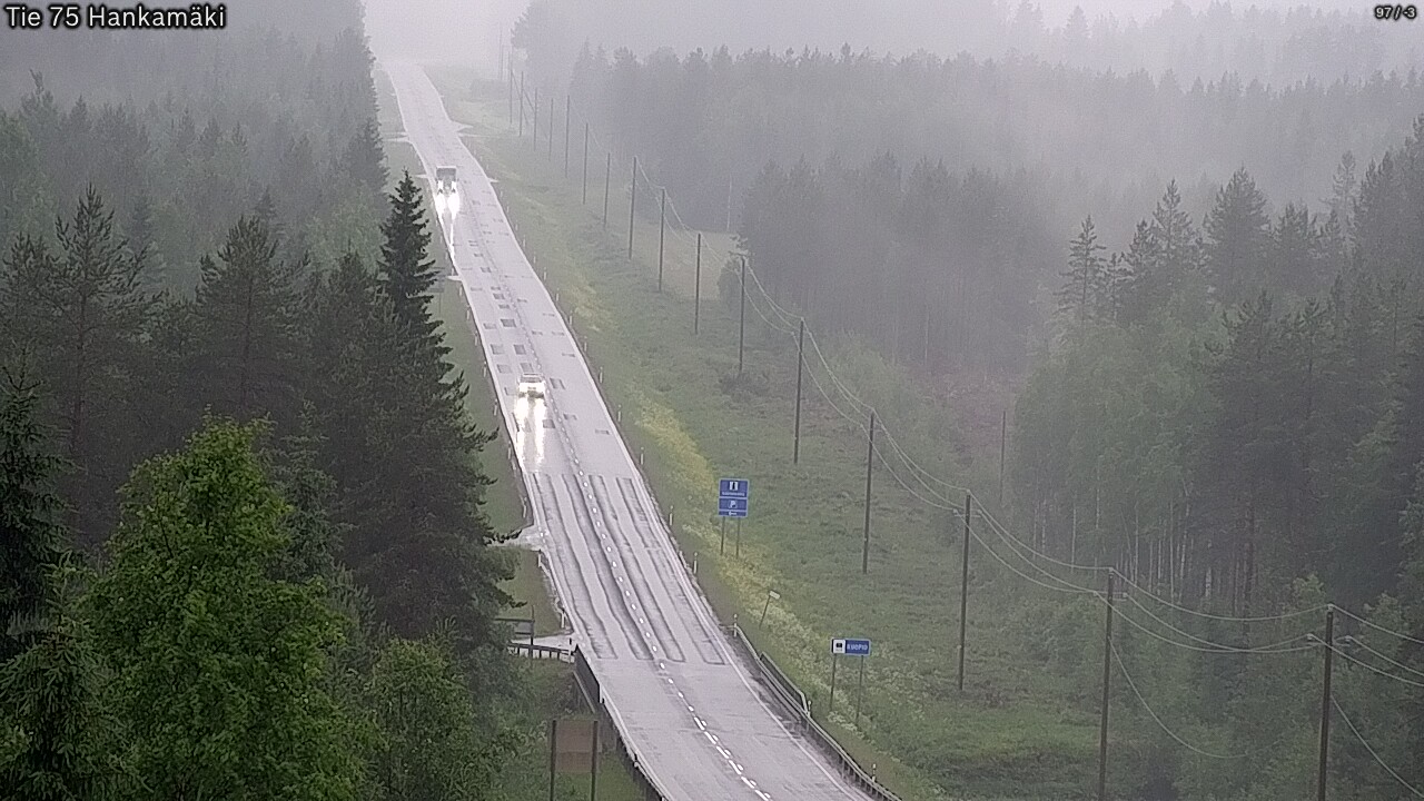 Weather Camera Image Road 75 Rautavaara, Hankamäki, Rautavaara, Pohjois-Savo