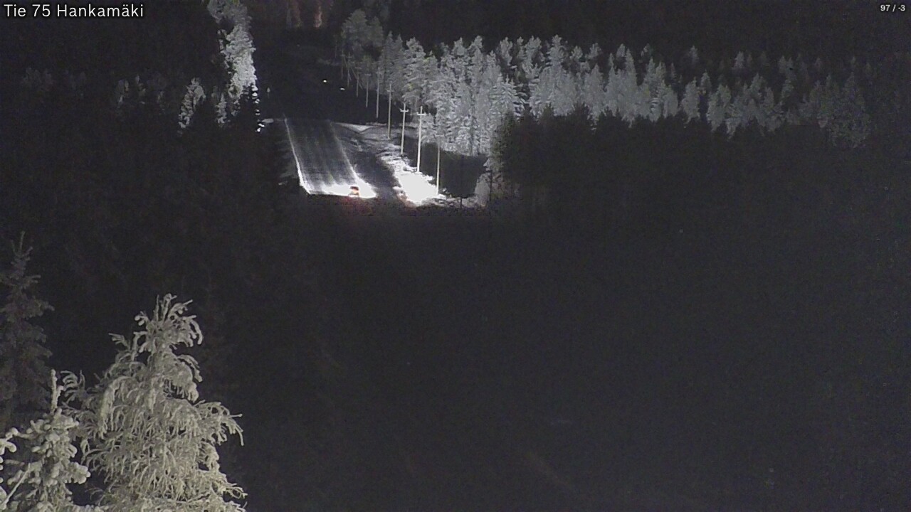 Kelikamerat Kuva Tie 75 Rautavaara, Hankamäki, Rautavaara, Pohjois-Savo