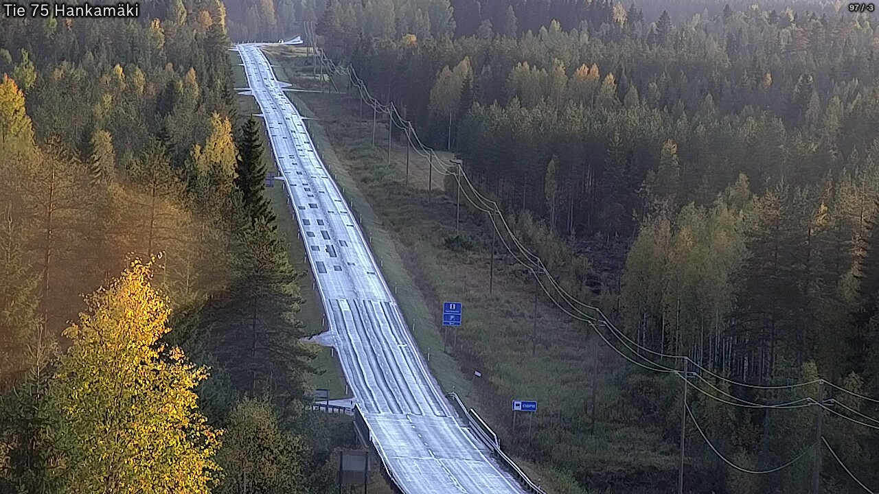 Kelikamerat Kuva Tie 75 Rautavaara, Hankamäki, Rautavaara, Pohjois-Savo