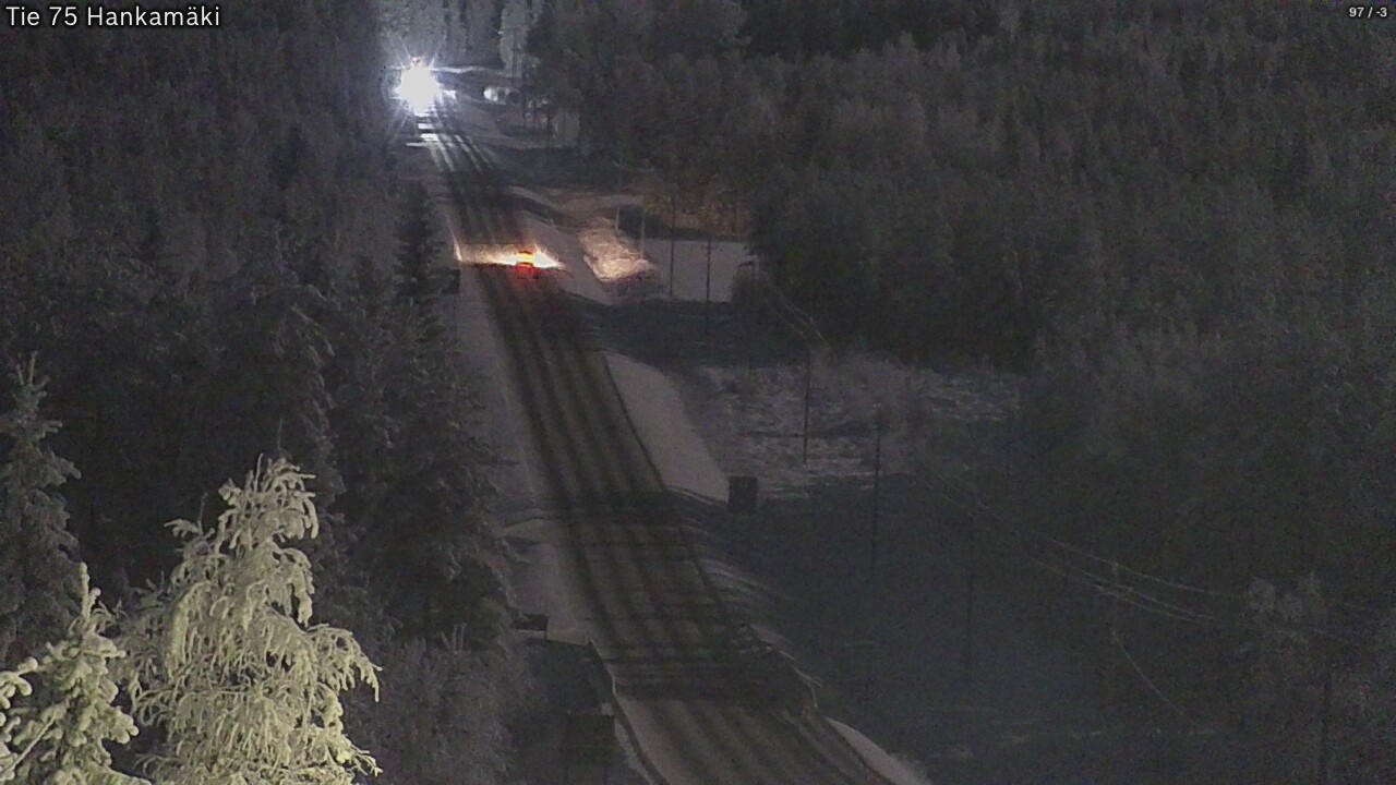 Weather Camera Image Road 75 Rautavaara, Hankamäki, Rautavaara, Pohjois-Savo