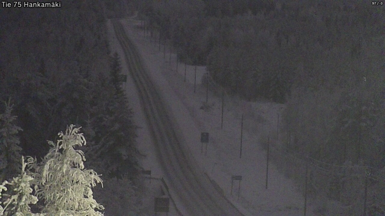 Kelikamerat Kuva Tie 75 Rautavaara, Hankamäki, Rautavaara, Pohjois-Savo