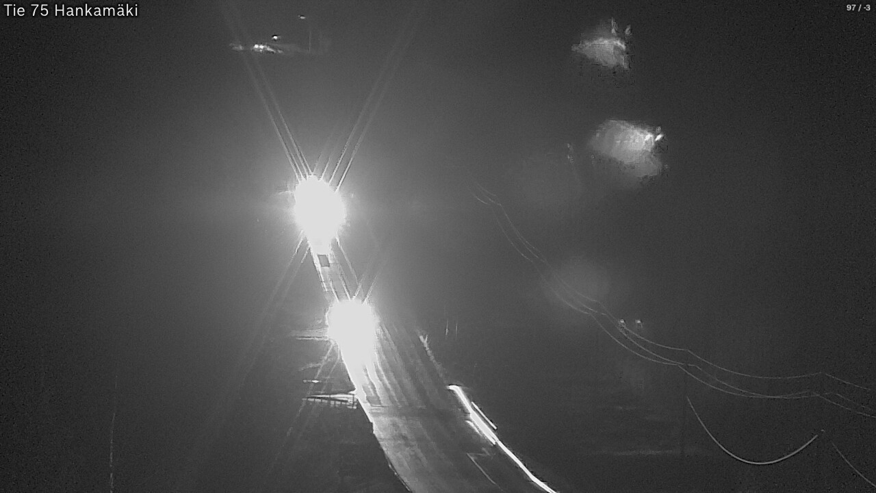 Weather Camera Image Väg 75 Rautavaara, Hankamäki, Rautavaara, Pohjois-Savo