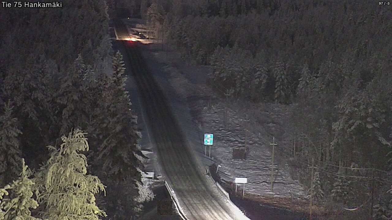 Weather Camera Image Väg 75 Rautavaara, Hankamäki, Rautavaara, Pohjois-Savo