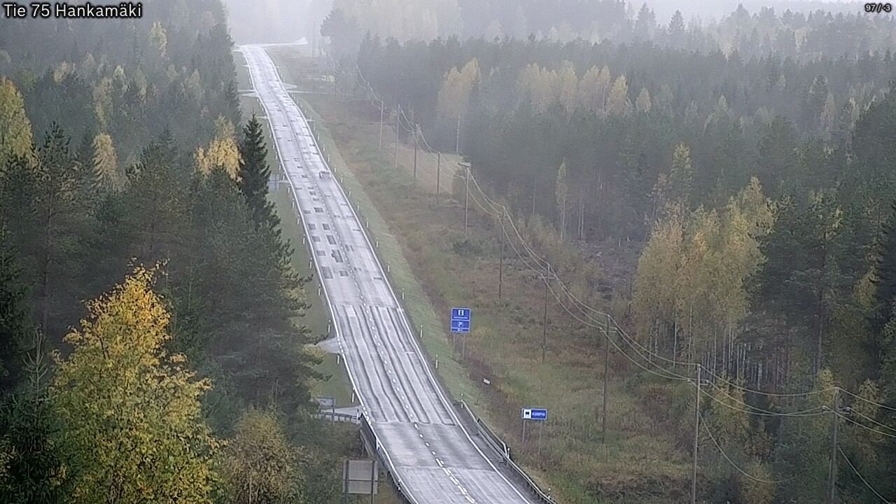 Kelikamerat Kuva Tie 75 Rautavaara, Hankamäki, Rautavaara, Pohjois-Savo
