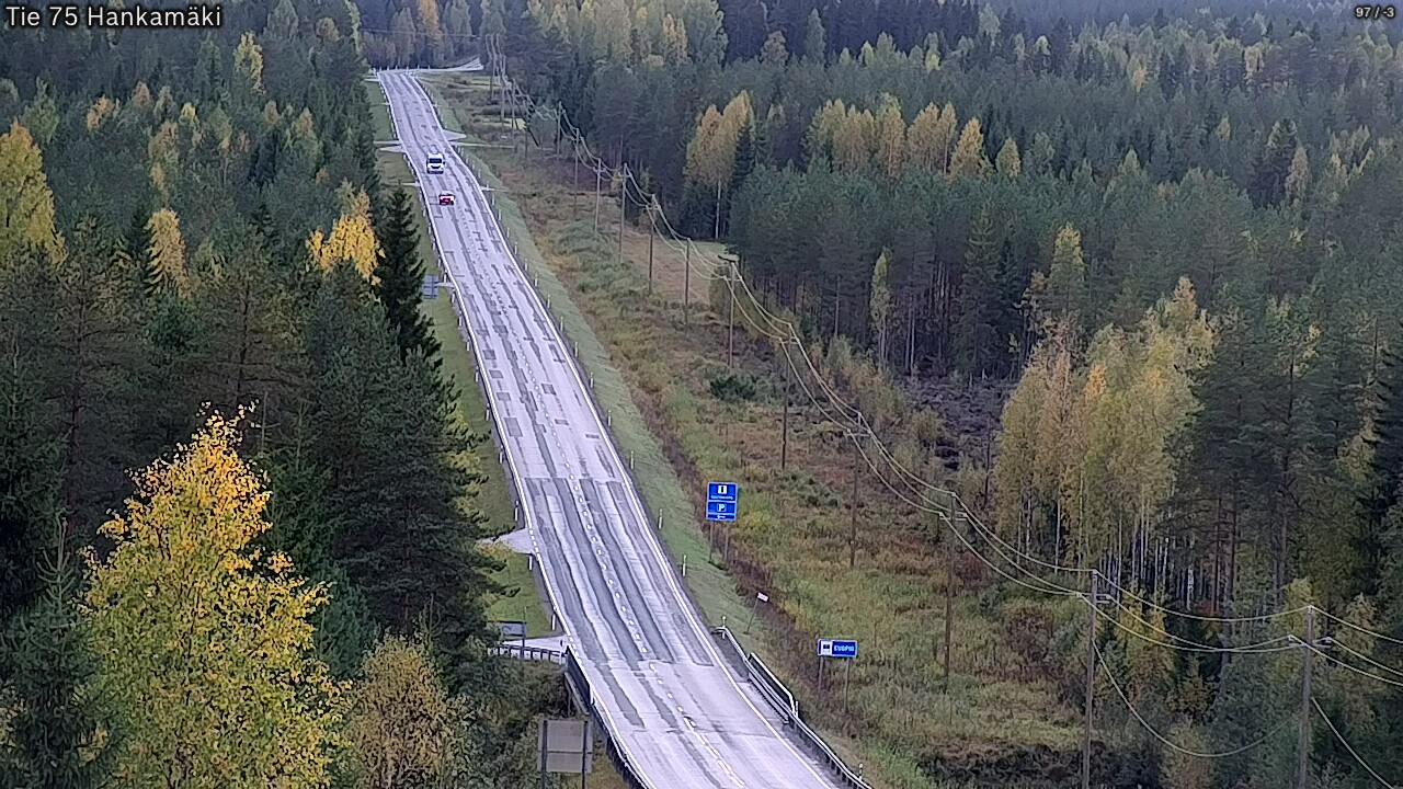 Kelikamerat Kuva Tie 75 Rautavaara, Hankamäki, Rautavaara, Pohjois-Savo