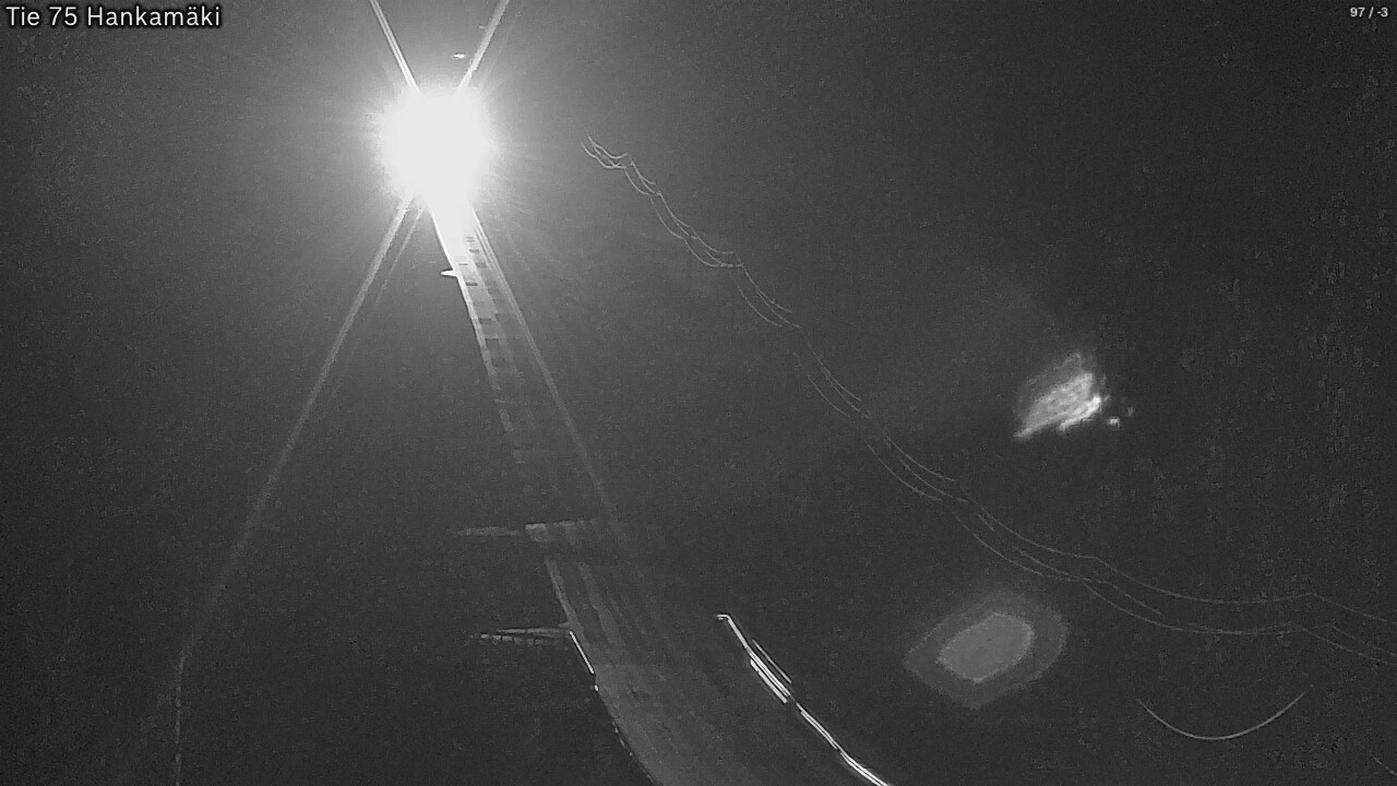 Weather Camera Image Väg 75 Rautavaara, Hankamäki, Rautavaara, Pohjois-Savo