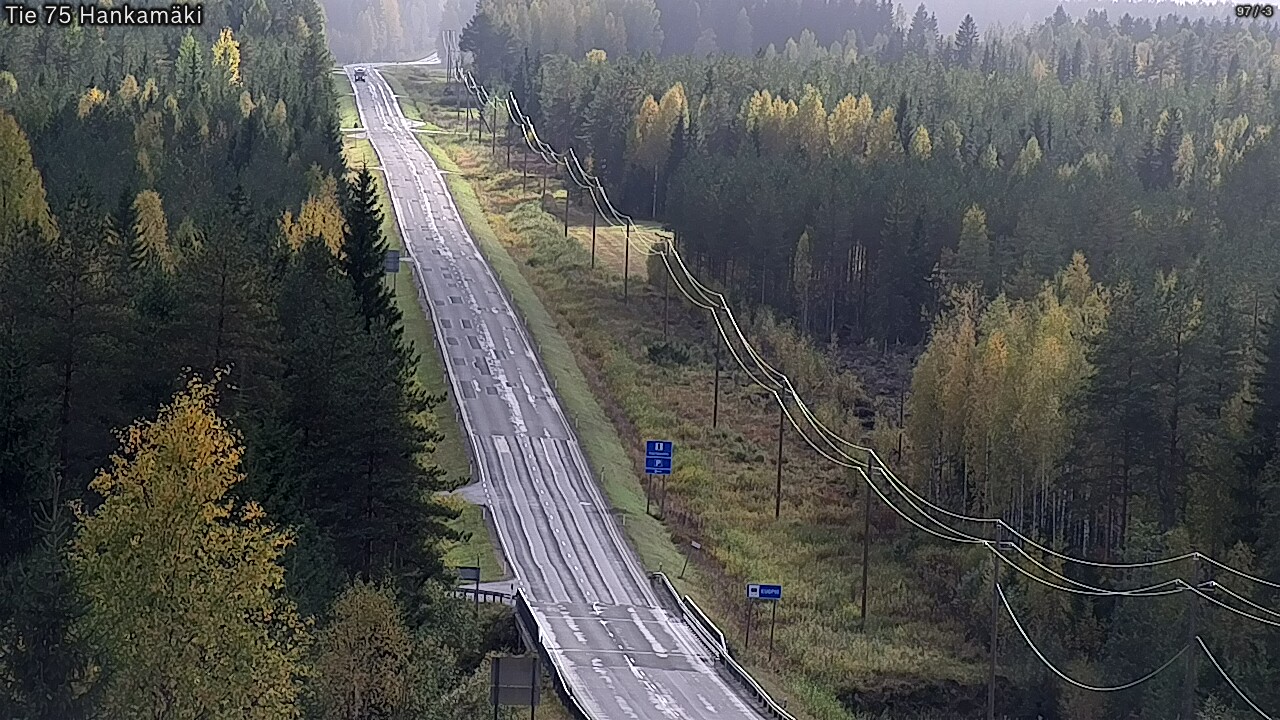 Kelikamerat Kuva Tie 75 Rautavaara, Hankamäki, Rautavaara, Pohjois-Savo