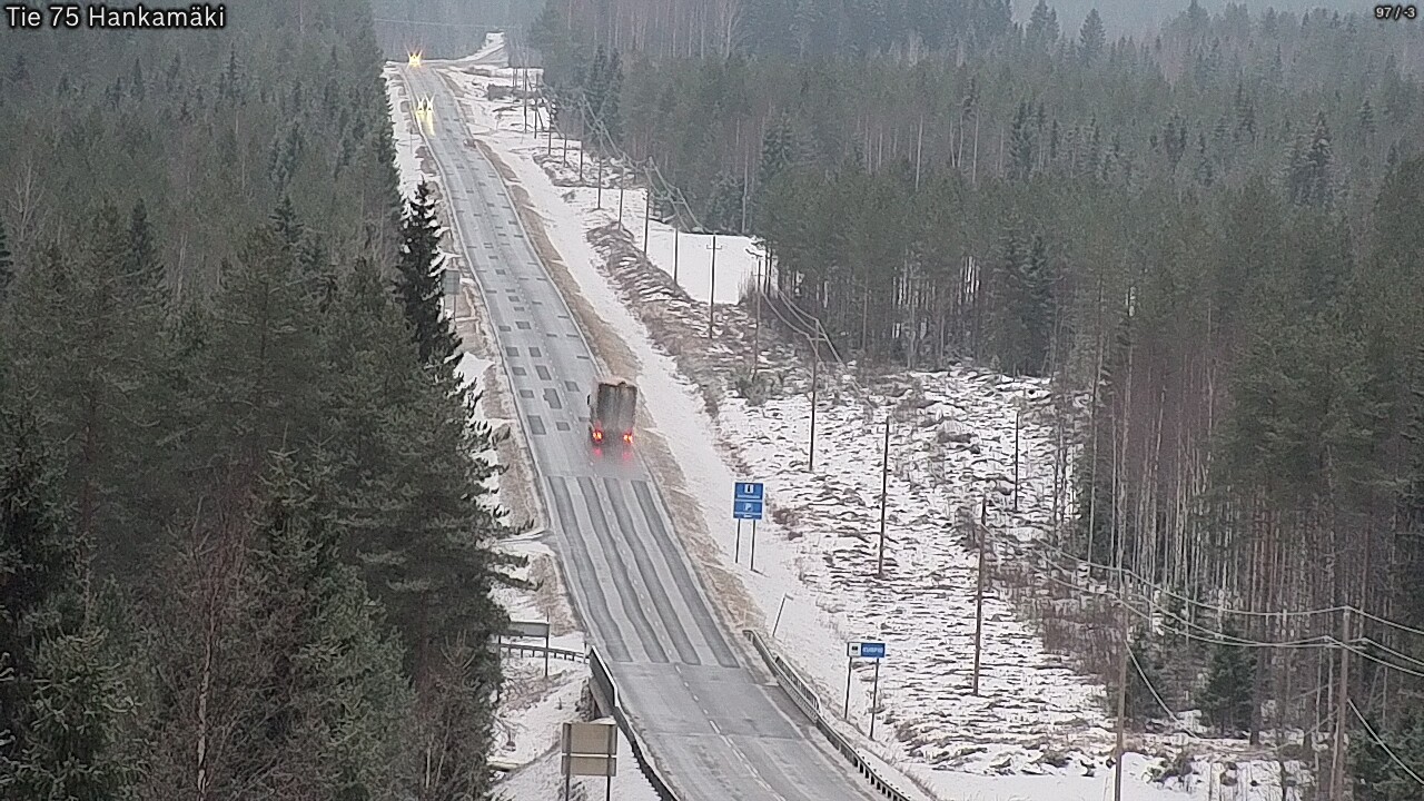 Kelikamerat Kuva Tie 75 Rautavaara, Hankamäki, Rautavaara, Pohjois-Savo