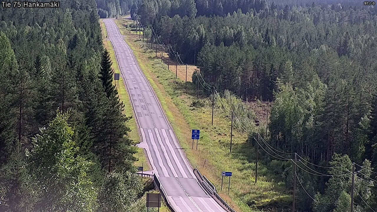 Kelikamerat Kuva Tie 75 Rautavaara, Hankamäki, Rautavaara, Pohjois-Savo