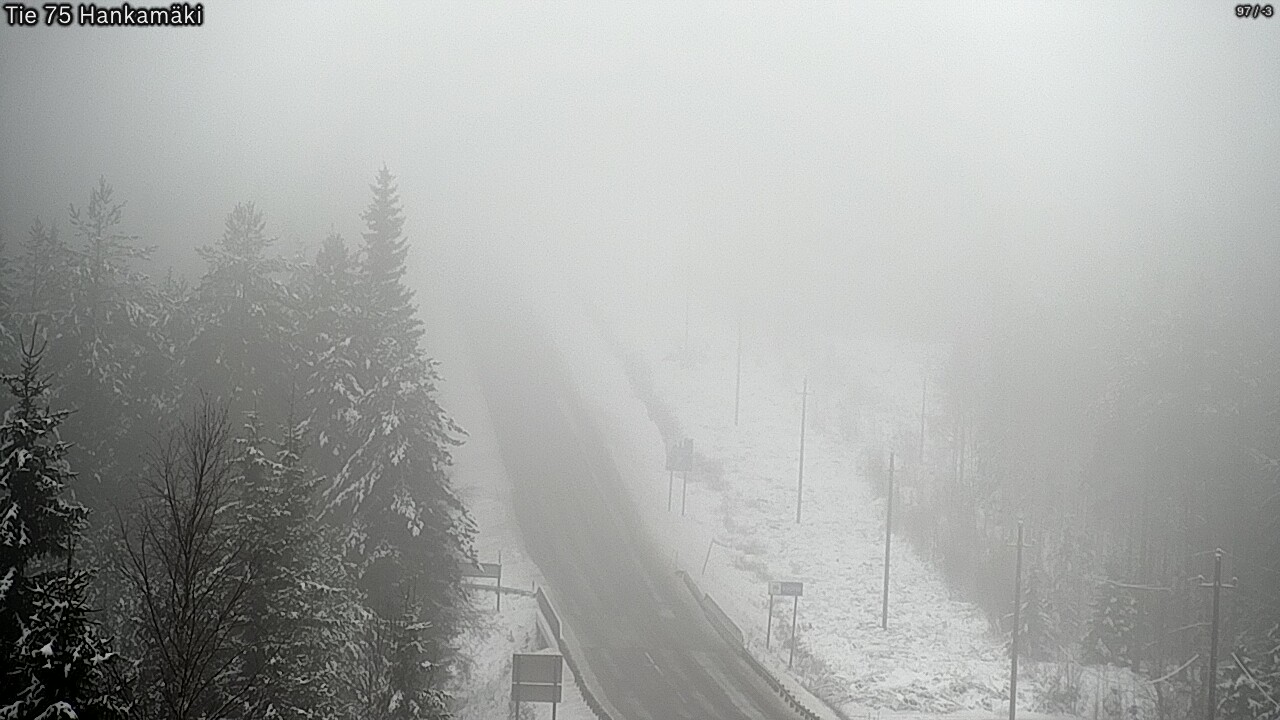 Weather Camera Image Road 75 Rautavaara, Hankamäki, Rautavaara, Pohjois-Savo
