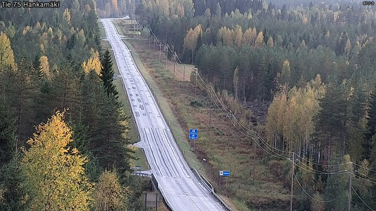 Kelikamerat Kuva Tie 75 Rautavaara, Hankamäki, Rautavaara, Pohjois-Savo