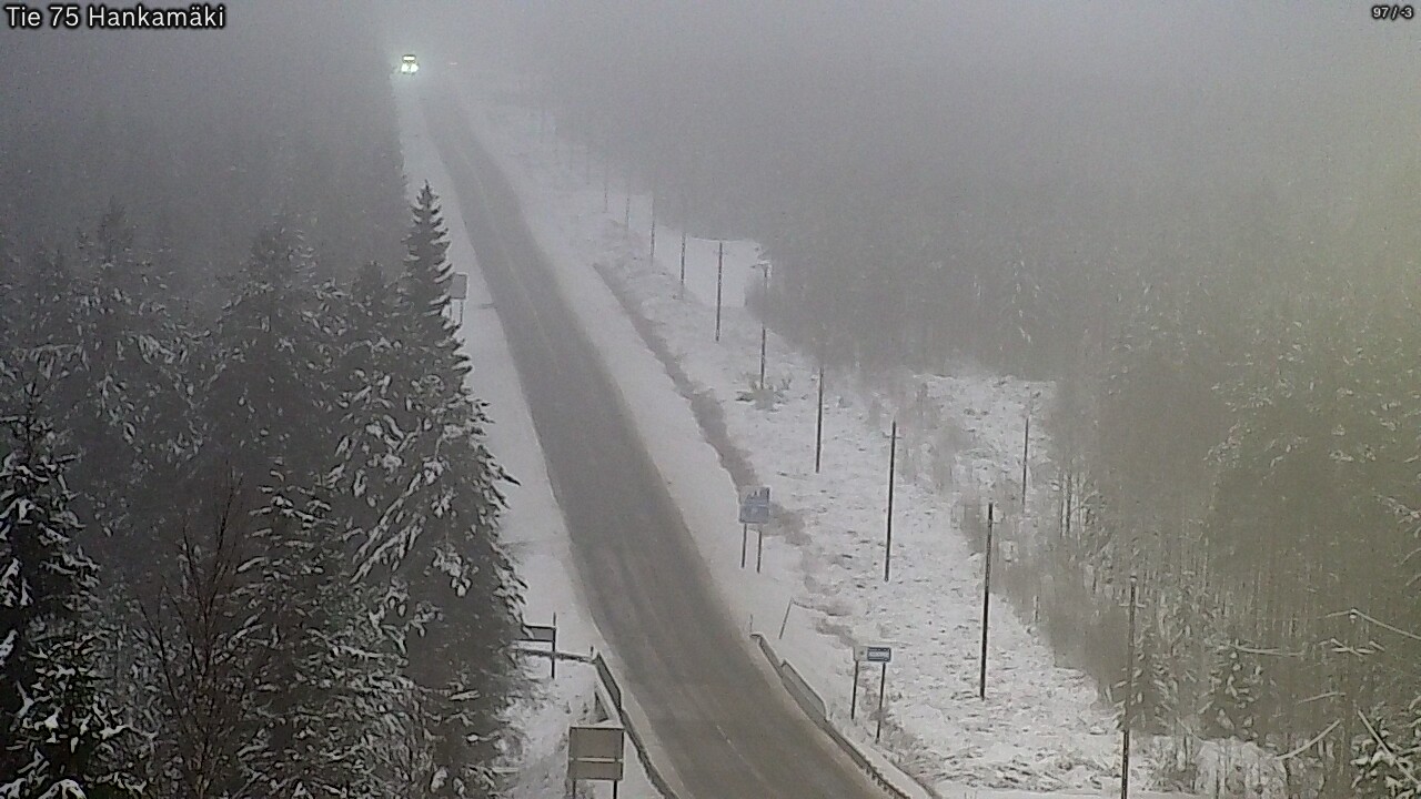 Weather Camera Image Road 75 Rautavaara, Hankamäki, Rautavaara, Pohjois-Savo