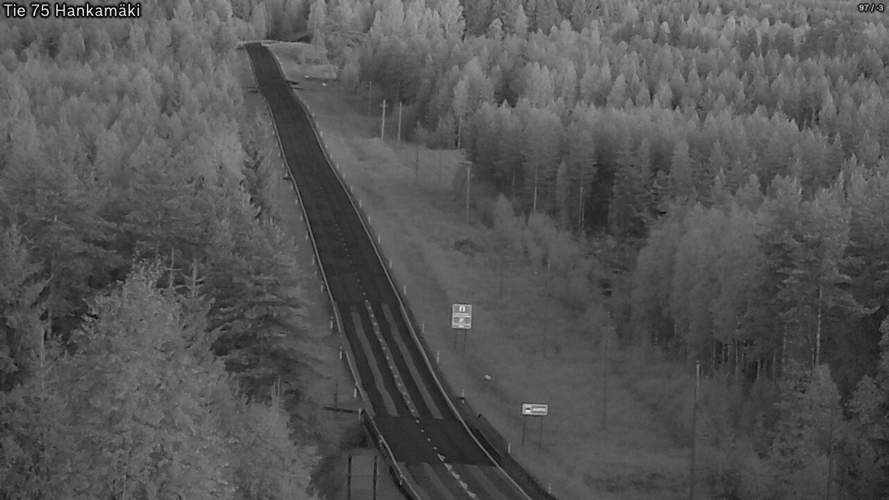 Kelikamerat Kuva Tie 75 Rautavaara, Hankamäki, Rautavaara, Pohjois-Savo