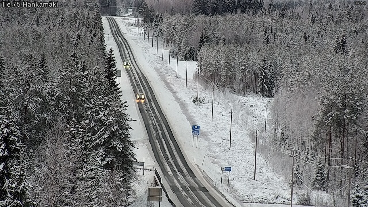 Kelikamerat Kuva Tie 75 Rautavaara, Hankamäki, Rautavaara, Pohjois-Savo