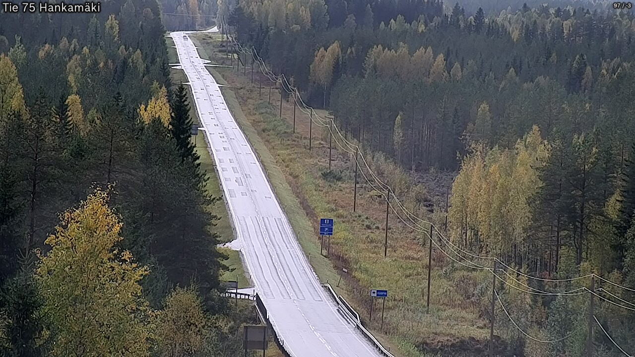 Kelikamerat Kuva Tie 75 Rautavaara, Hankamäki, Rautavaara, Pohjois-Savo