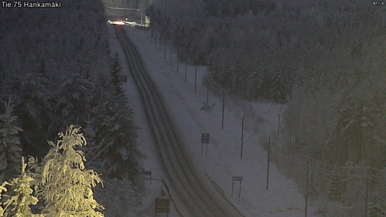 Kelikamerat Kuva Tie 75 Rautavaara, Hankamäki, Rautavaara, Pohjois-Savo